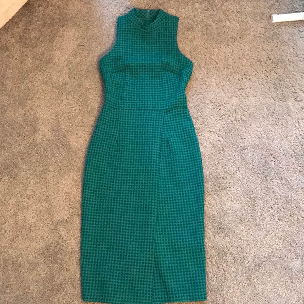 ASOS mock neck midi dress